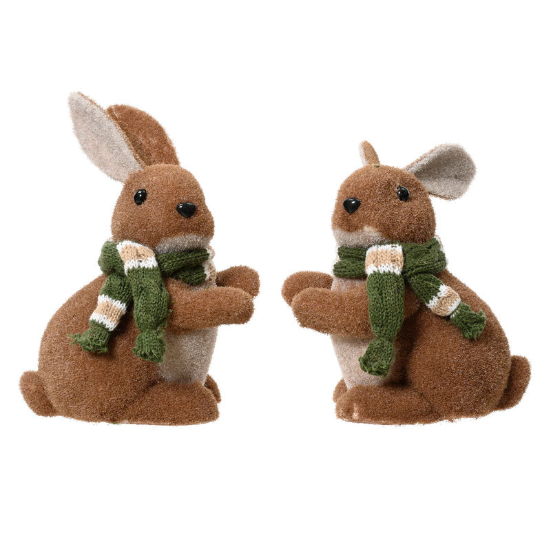 Decoris Foam Rabbit with Scarf (Assorted Designs) image 0
