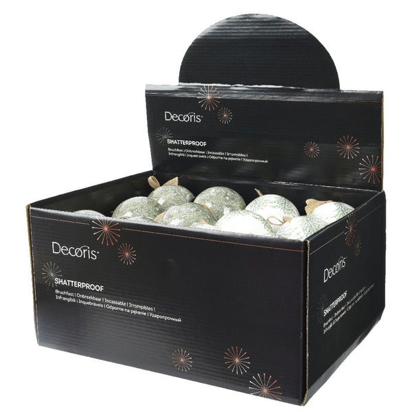 Decoris Polyfoam Bauble with Jute Hanger (Assorted Designs) image 1