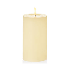 Premier Battery-Operated Cream FLIKABRIGHTS Wax Pool Candle - 12.5cm image