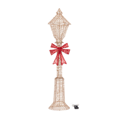 Three Kings GlitterTwist Gold Lamp Post image 3