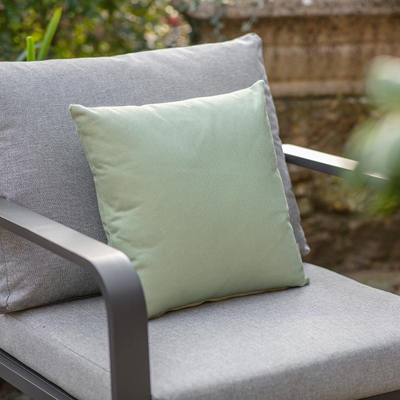 Bramblecrest Square Scatter Cushion, 45 x 45cm - Plain Olive image 0