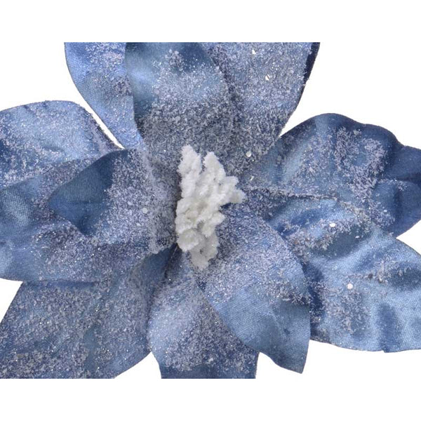 Everlands Large Winter Sky Poinsettia Clip (Assorted Designs) image 1