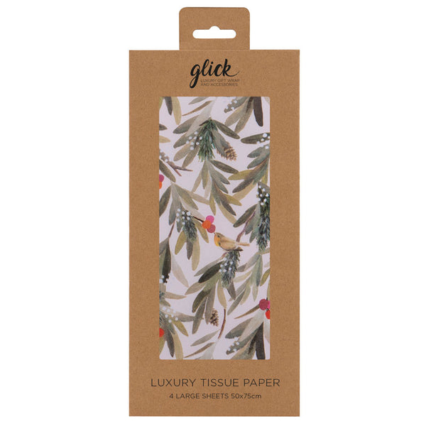 Glick Fairytale Forest Luxury Tissue Paper (Pack of 4) image 0