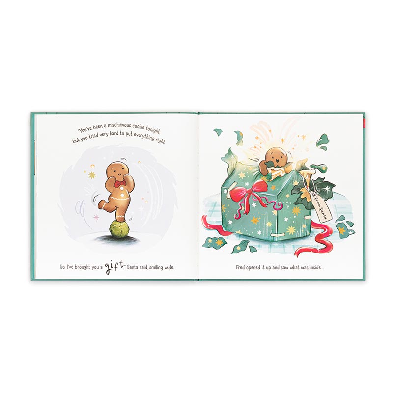 Jellycat Gingerbread Fred Book image 0