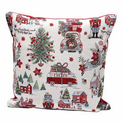 Peggy Wilkins Happy Holidays Cushion image 0