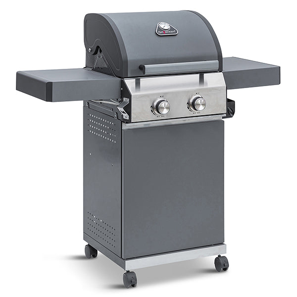 Grillstream Classic 2 Burner Hybrid Barbecue - Matt Grey image 6