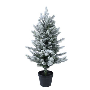 Everlands Mini Snowy Allison Tree image 1