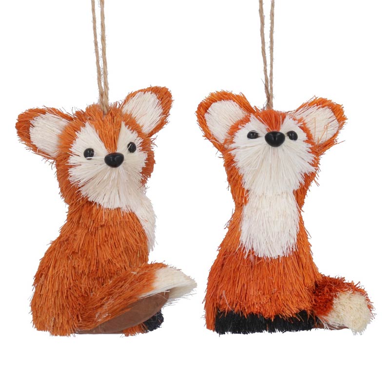Gisela Graham Bristle Fox (Assorted Designs) image 0