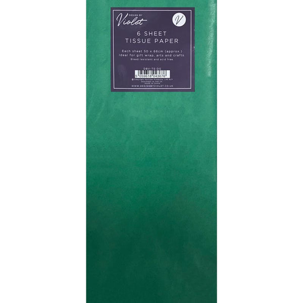 Design by Violet Green Tissue Paper (Pack of 6) image 0
