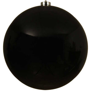 Decoris XL Shatterproof Bauble in Black image 0