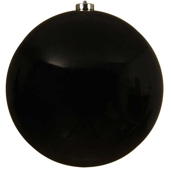 Decoris XL Shatterproof Bauble in Black image 0