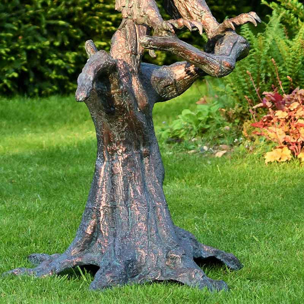 Home & Garden UK Golden Eagle Landing Garden Statue image 4