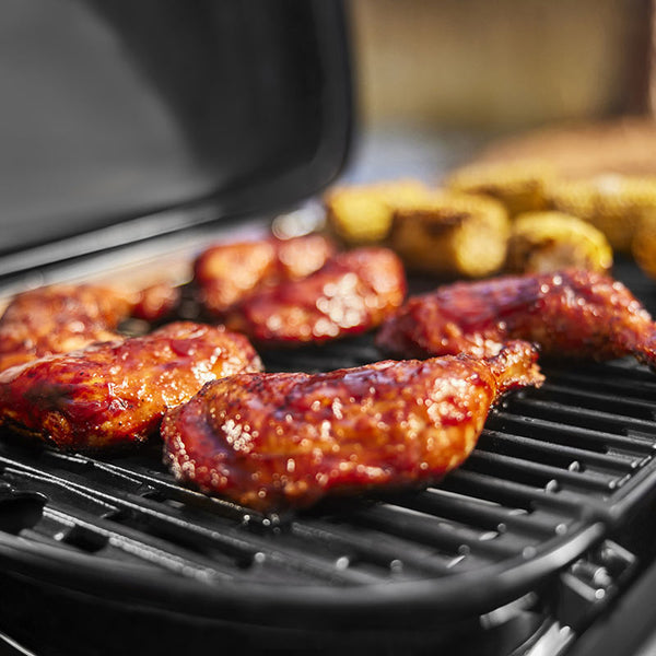 Weber Traveler Compact Portable Gas Grill BBQ with Travel Cart image 7