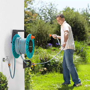GARDENA Classic Wall-Fixed Hose Reel 60 image 1