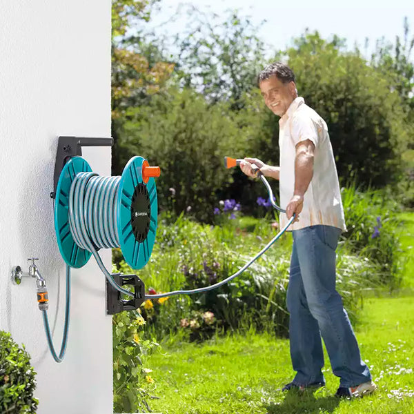 GARDENA Classic Wall-Fixed Hose Reel 60 image 1