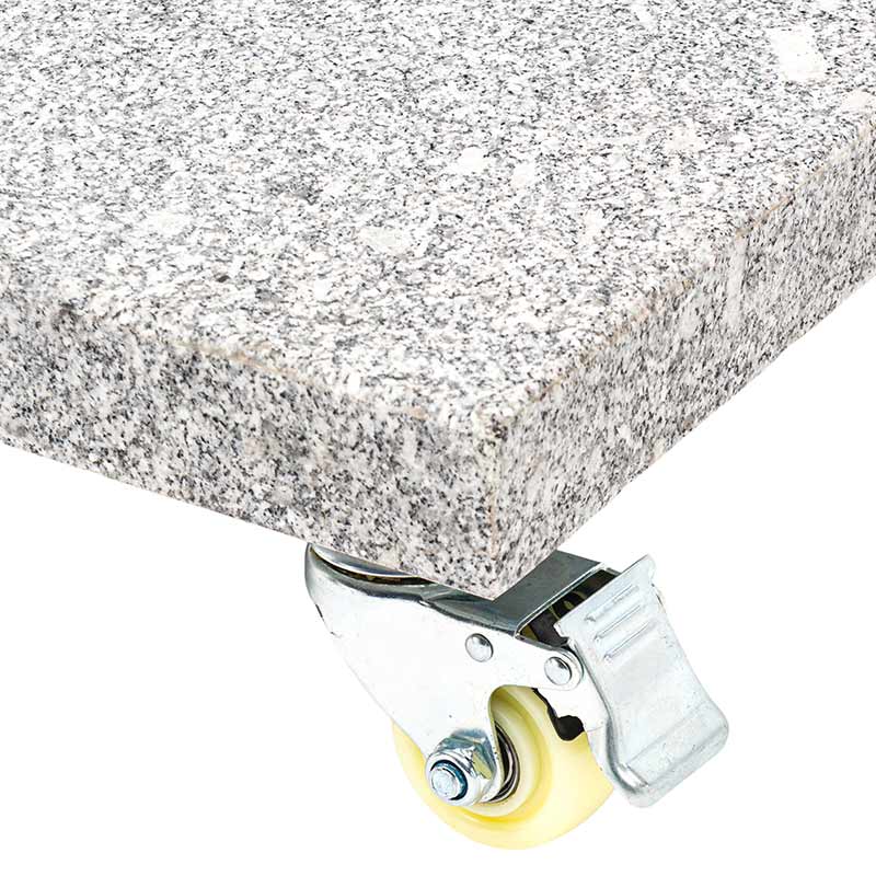 Bramblecrest Granite 90kg Parasol Base with 4 Wheels & Handle image 0