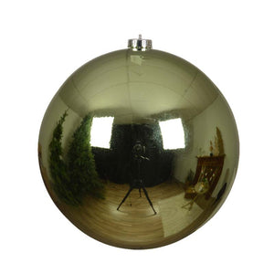 Decoris Large Shatterproof Bauble in Green Tea image 0