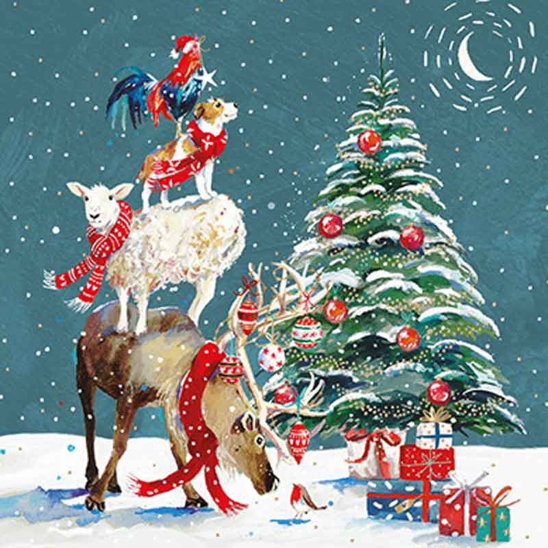 Ling Design Charity Christmas Cards - Christmas Eve (Pack of 6) image 0