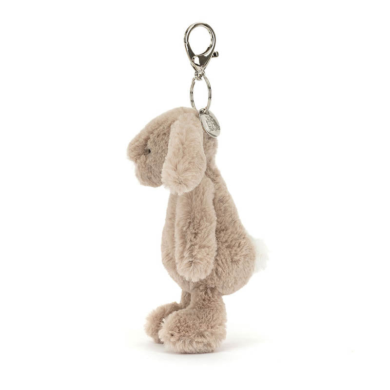 Jellycat Bashful Beige Bunny Bag Charm image 0