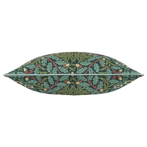 Morris & Co Multi Acorn Piped Outdoor Cushion, 45 x 45cm - Thyme / Forest image 1
