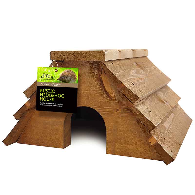 Tom Chambers Rustic Hedgehog House image 0