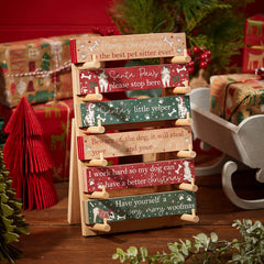 Langs Woofmas Table Top Block (Assorted Designs) image 0