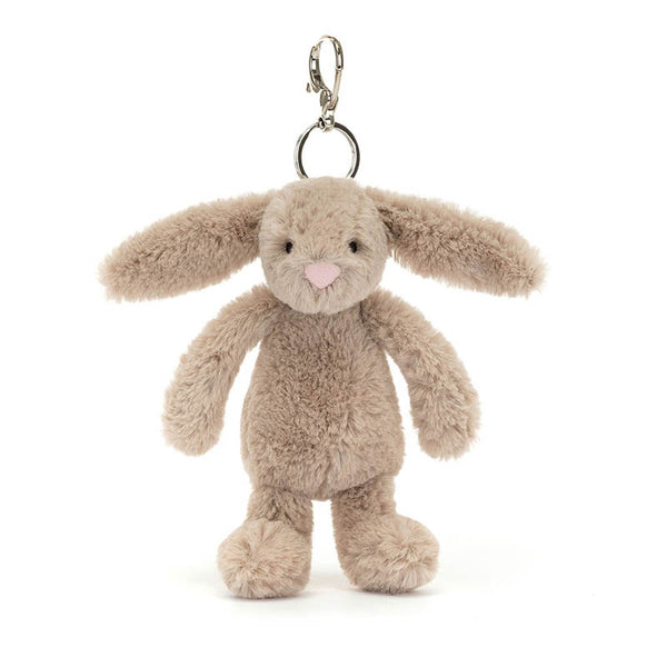 Jellycat Bashful Beige Bunny Bag Charm image 3