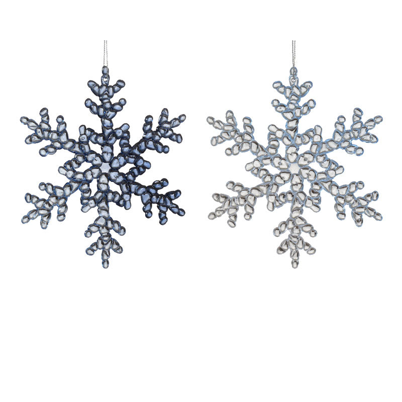 Decoris Transparent Snowflake (Assorted Designs) image 0