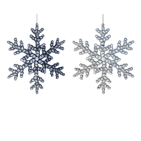 Decoris Transparent Snowflake (Assorted Designs) image 0