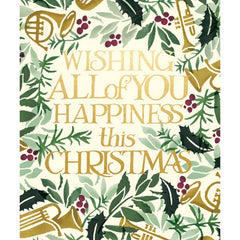 Woodmansterne Happiness at Christmas Christmas Card image 0
