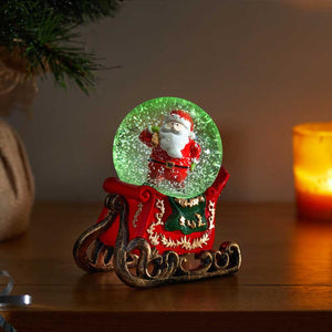 Three Kings Santa Sleigh Lit SnowSpheres (Assorted Designs) image 4