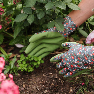Kent & Stowe Meadow Flower Design Weeding Gloves (Pack of 3) image 4