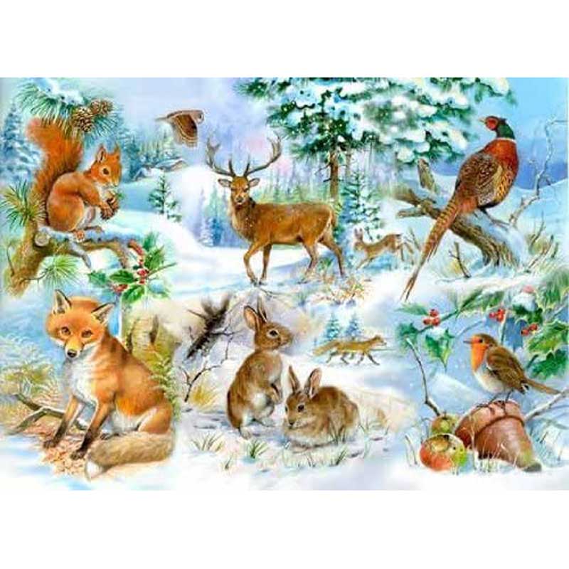 House Of Puzzles Midwinter Big 250 Piece Jigsaw Puzzle image 0