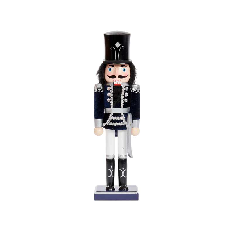 Three Kings Navy &amp; Silver Nutcracker (Assorted Designs) image 0