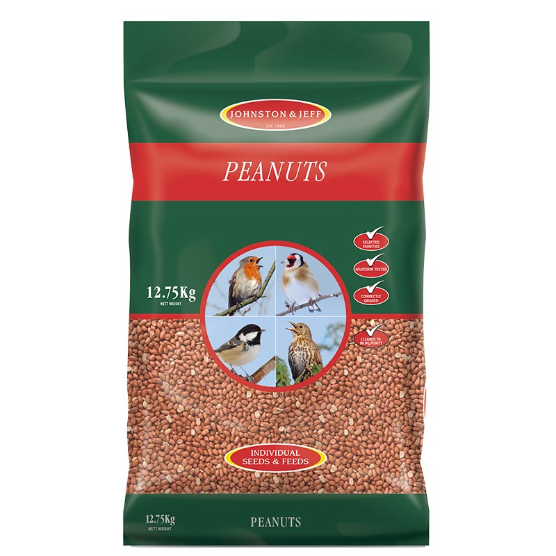 Johnston & Jeff Peanuts 12.75kg Bag image 0