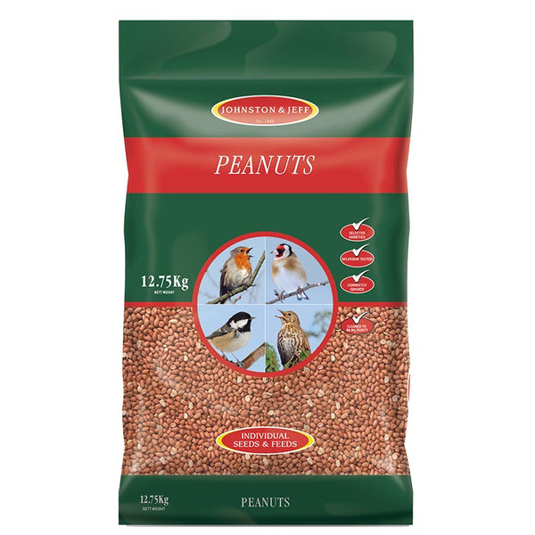 Johnston & Jeff Peanuts 12.75kg Bag image 0