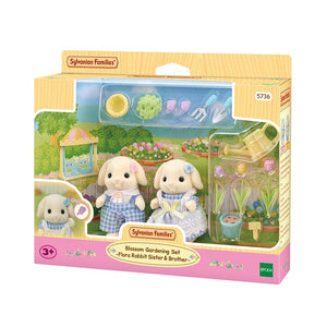 Sylvanian Families 'Blossom Gardening Set - Flora Rabbit Sister & Brother' image 3