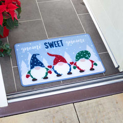 Three Kings Gnome Sweet Gnome Doormat image 0