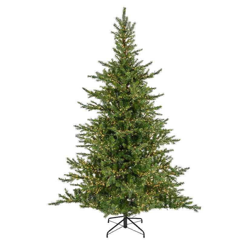 Everlands Grandis Fir / Whistler Fir Pre-Lit Christmas Tree – 7ft image 0