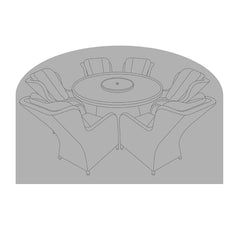 Outdoor Cover for Orchard Life Mulberry 6 Seat Round Dining Set image 0