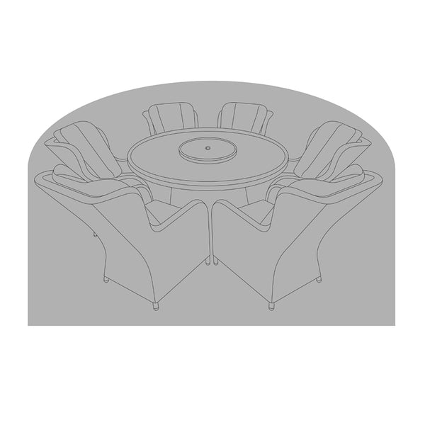 Outdoor Cover for Orchard Life Mulberry 6 Seat Round Dining Set image 0