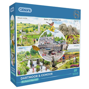 Gibsons Dartmoor & Exmoor 1000 Piece Puzzle image 3