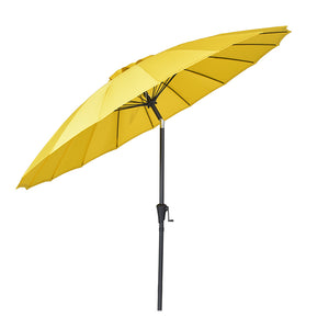 Bramblecrest Shanghai 2.7m Crank & Tilt Parasol – Lemon image 3