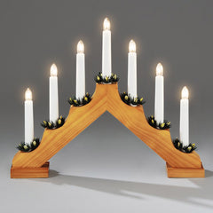 Konstsmide 7 Bulb Welcome Light - Oak image 0