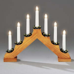 Konstsmide 7 Bulb Welcome Light - Oak image 0