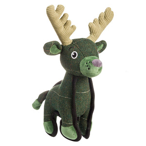 House of Paws Deer Tweed Dog Toy image 0