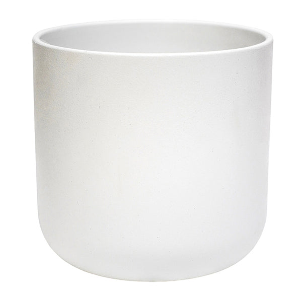 Ivyline Lisbon Indoor Planter Range - White, 18.5cm image