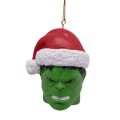 3D Marvel Face Hanging Ornament - Hulk