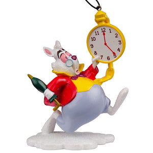3D Alice in Wonderland Hanging Ornament - White Rabbit