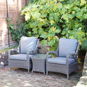 Supremo Verona Deluxe 2-Seat In-between Lounge Set with Footstools image 4